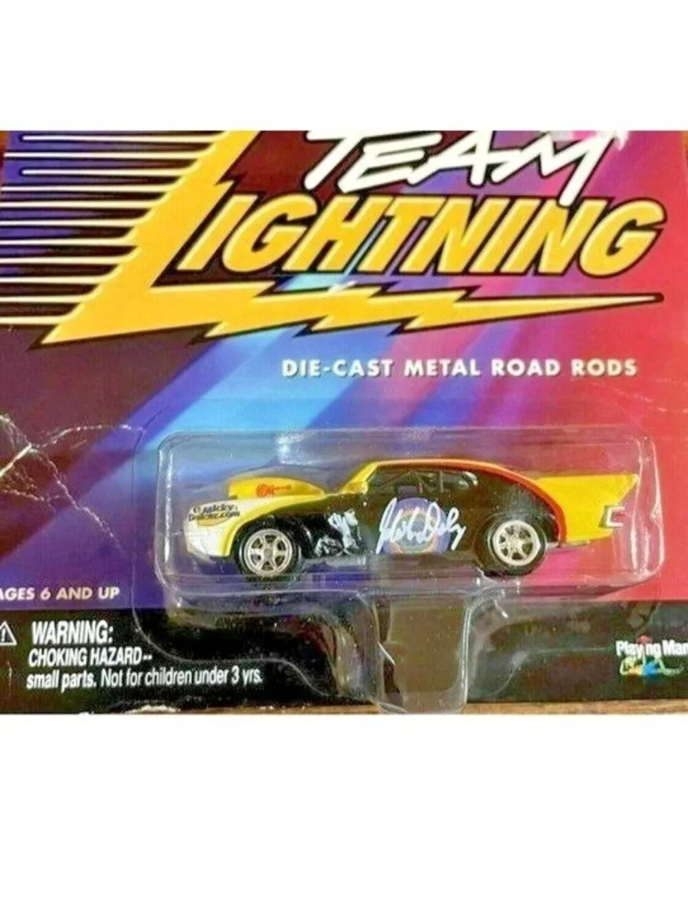Die Cast Johnny Lightning Team Lightning Monkees Mickey Dolenz 1970 Pontiac Car